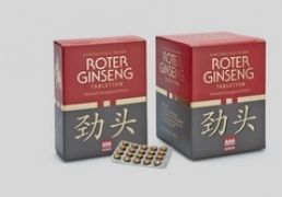 Ideal für Veganer - undragiert, gepresstes reines Ginsengpulver