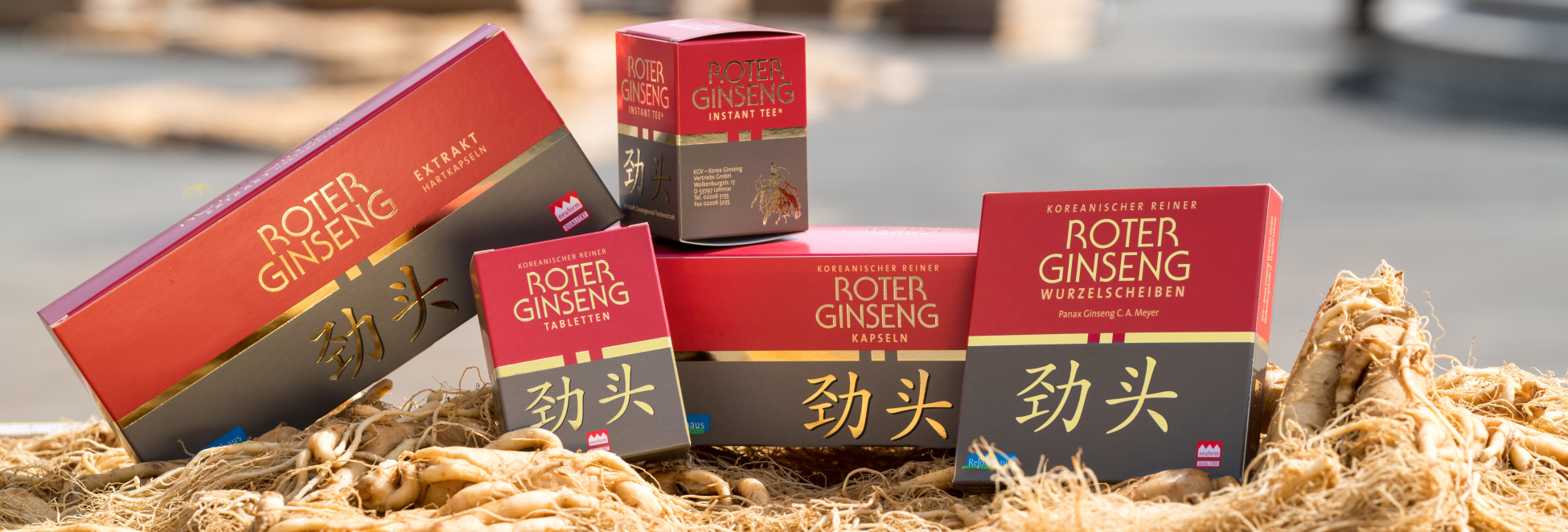 Für die Harmonie von Körper, Geist und Seele: Ginseng-Kapseln, Ginseng-Tabletten und Ginseng-Tee